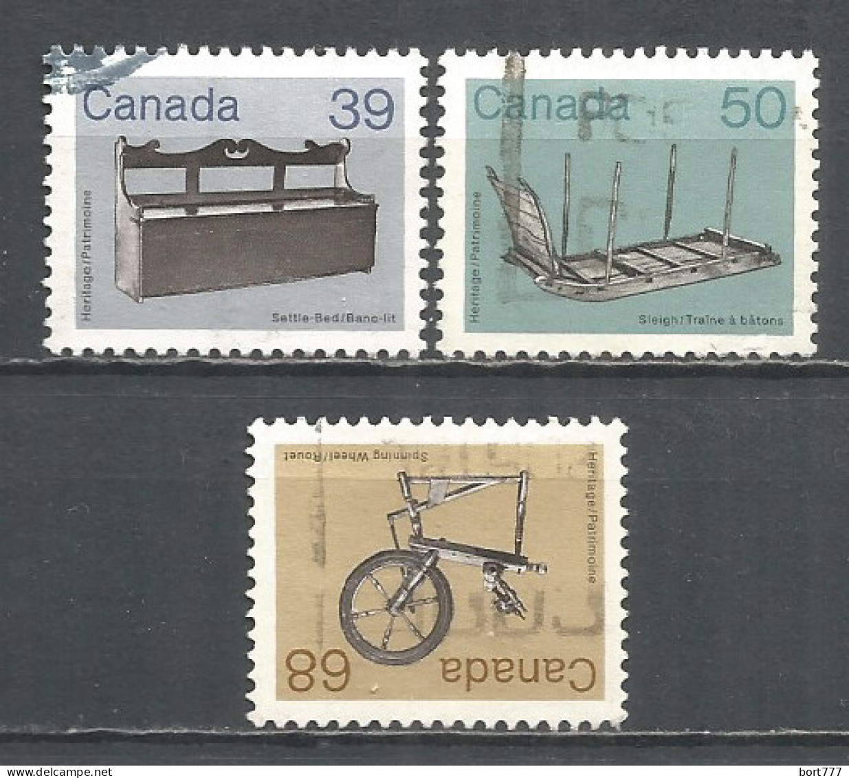 Canada 1985 Year, Used Stamps Mi.# 964-66 - Oblitérés