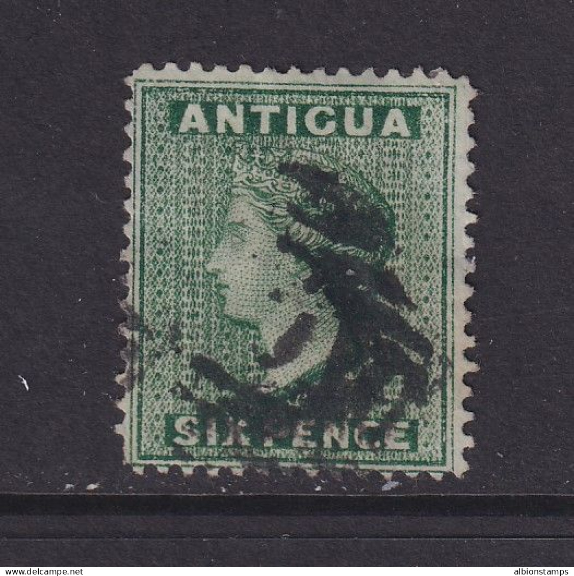 Antigua, Scott 11 (SG 18), Used - 1858-1960 Colonie Britannique