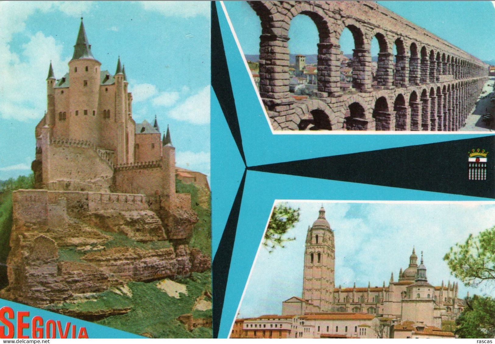 CPM - P - ESPAGNE - CASTILLA Y LEON - SEGOVIA - SEGOVIE - MULTIVUES - Segovia