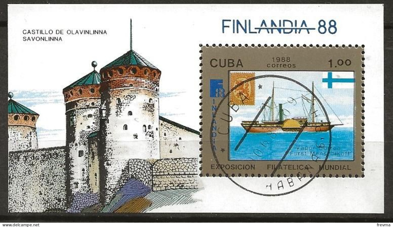 Timbre Finlande Bloc Feuillet 1981 - Blocs-feuillets