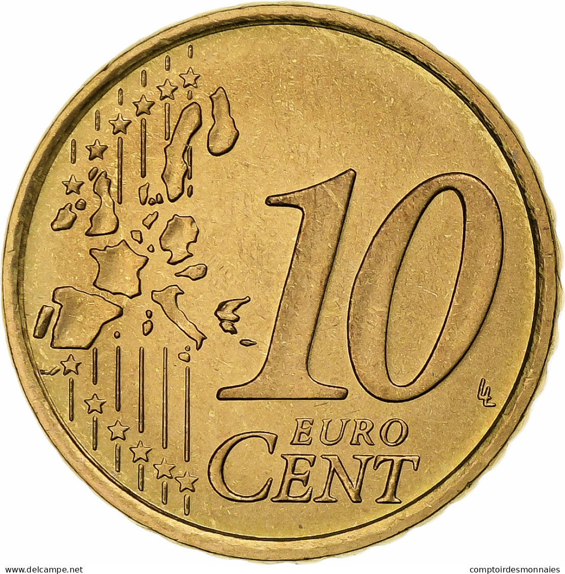 Vatican, John Paul II, 10 Euro Cent, 2002 (Anno XXIV), Rome, From The Euro-set - Vaticaanstad