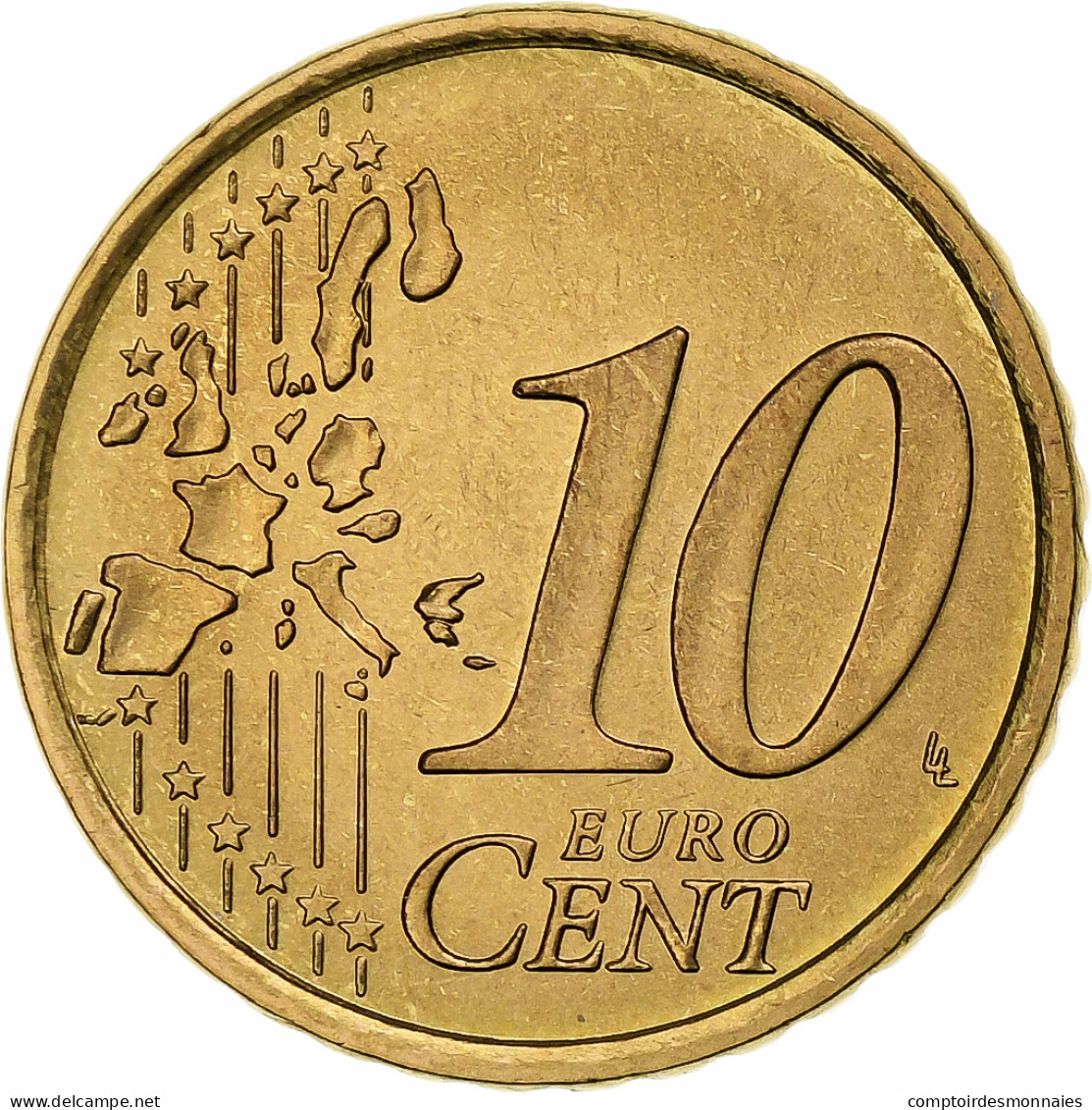 Vatican, John Paul II, 10 Euro Cent, 2002 (Anno XXIV), Rome, From The Euro-set - Vatican