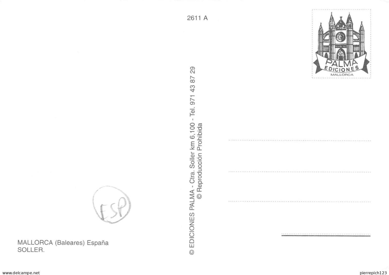 Soller - Vue Sur La Ville - Andere & Zonder Classificatie