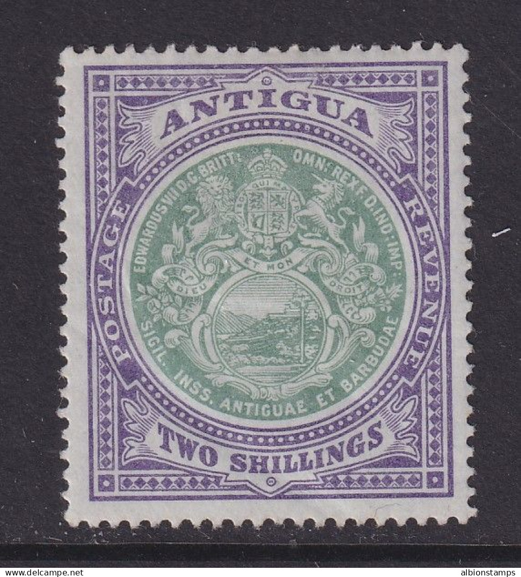 Antigua, Scott 28 (SG 38), MLH (light Gum Bend) - 1858-1960 Colonia Británica