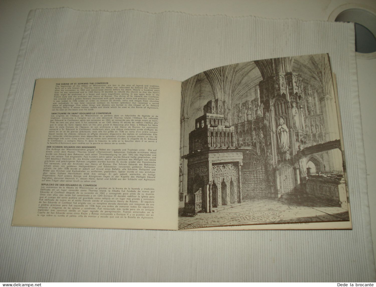 B13 / Sounds And Sights Of London Westminster Abbey EP – TR 1004 - UK 19?? NM/NM - Speciale Formaten