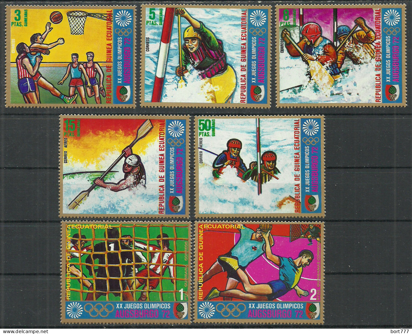 Equatorial Guinea 1972 Year , Mint Stamps MNH Sport - Äquatorial-Guinea