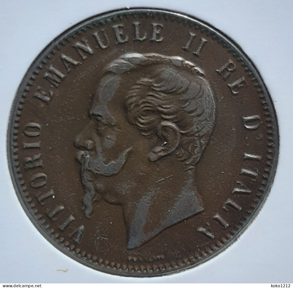 Italy 10 Centesimi 1867 High Grade / Quality ! - 1861-1878 : Victor Emmanuel II