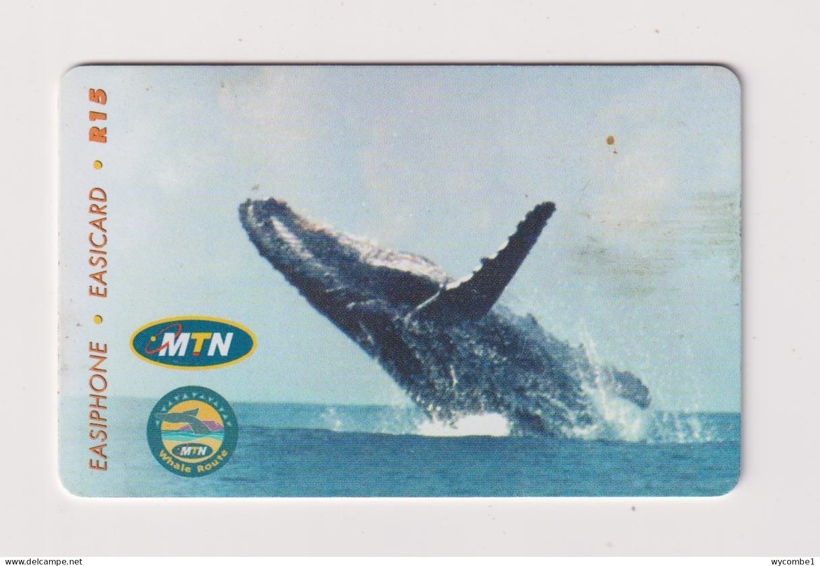 SOUTH  AFRICA - Whale Chip Phonecard - Sudafrica