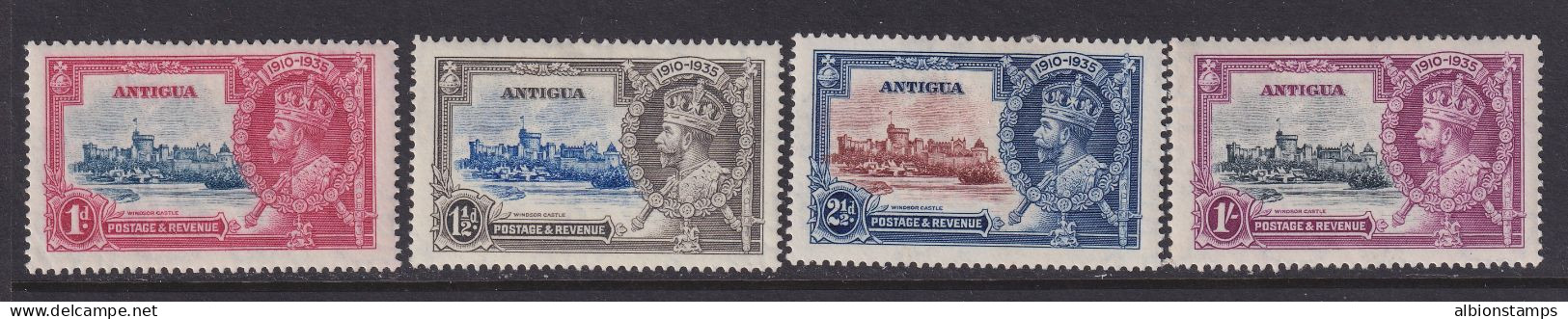 Antigua, Scott 77-80 (SG 91-94), MHR - 1858-1960 Kronenkolonie