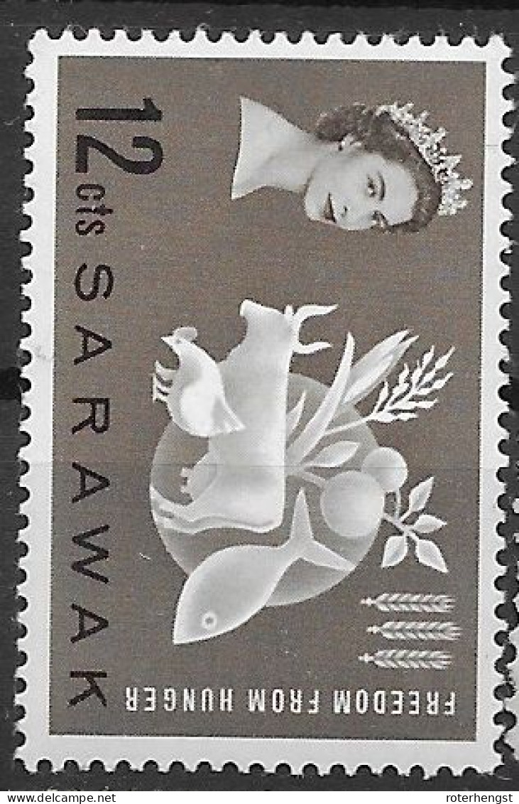 Sarawak Mnh ** 3 Euros 1963 - Sarawak (...-1963)