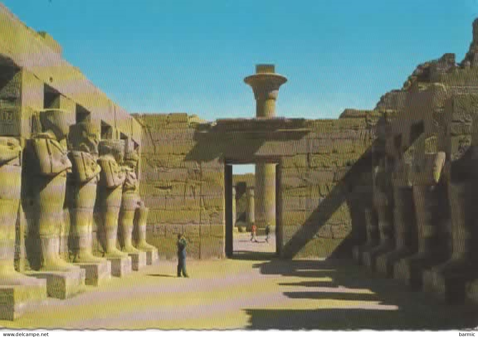 LOUXOR KARNAK, TEMPLE OF RAMSES III  COULEUR REF 14417 - Luxor