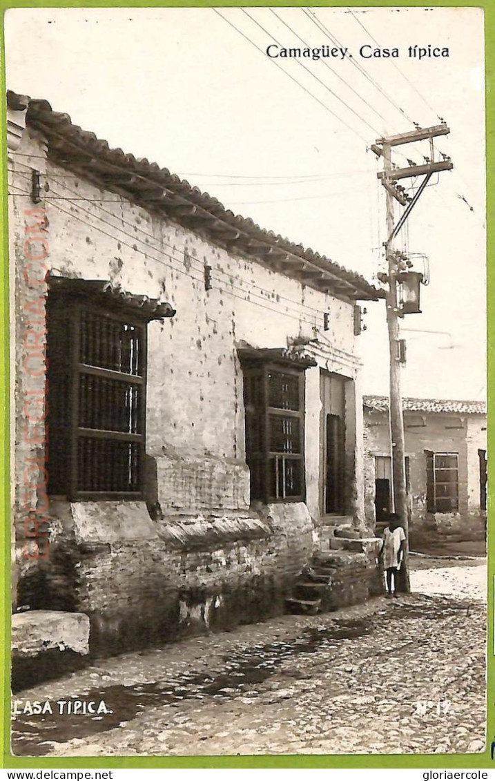 Aa6029 - CUBA - Vintage Postcard - Camaguey - Text - Cuba