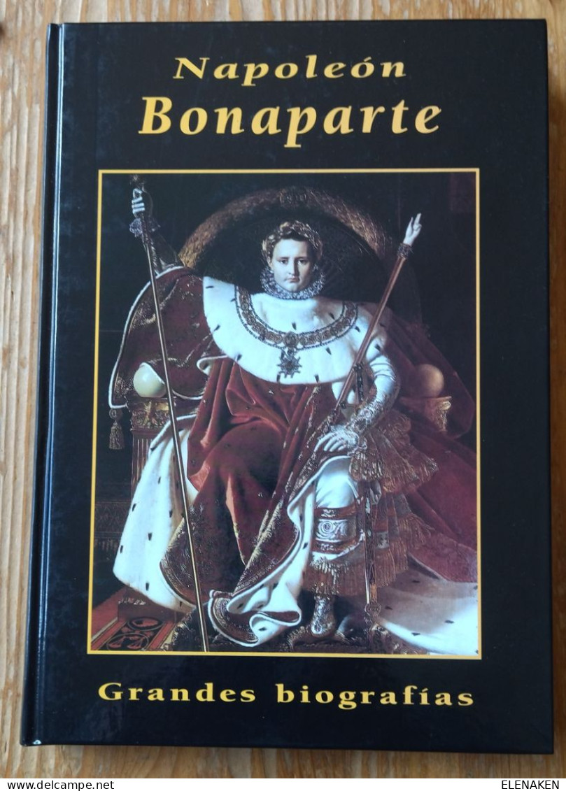 LIBRO Grandes Biografías, NAPOLEON 198 PAG.  TAPA DURA . COMO NUEVO - Culture