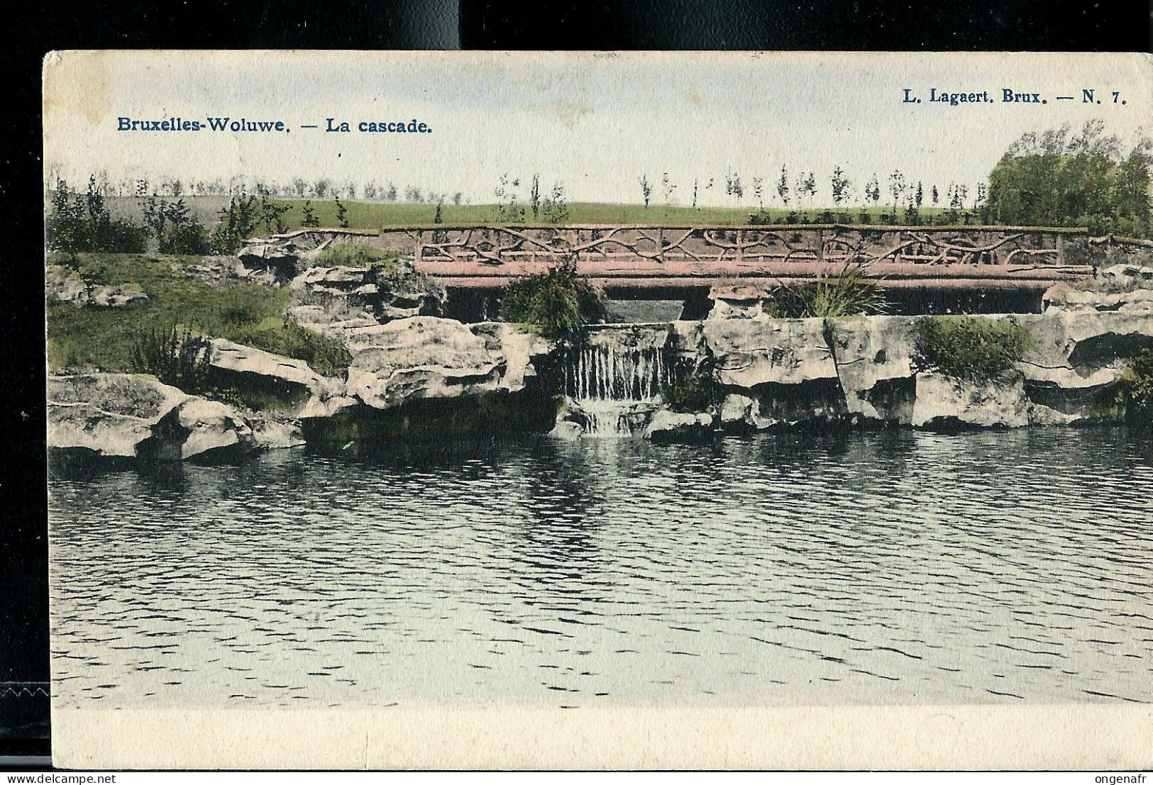 La Cascade ( Colorisé) - Obl. 1907 - Woluwe-St-Lambert - St-Lambrechts-Woluwe