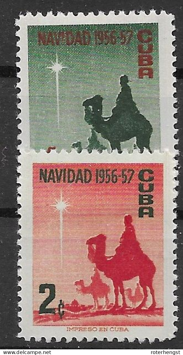 Cuba Mlh * (10 Euros) 1956 - Luchtpost
