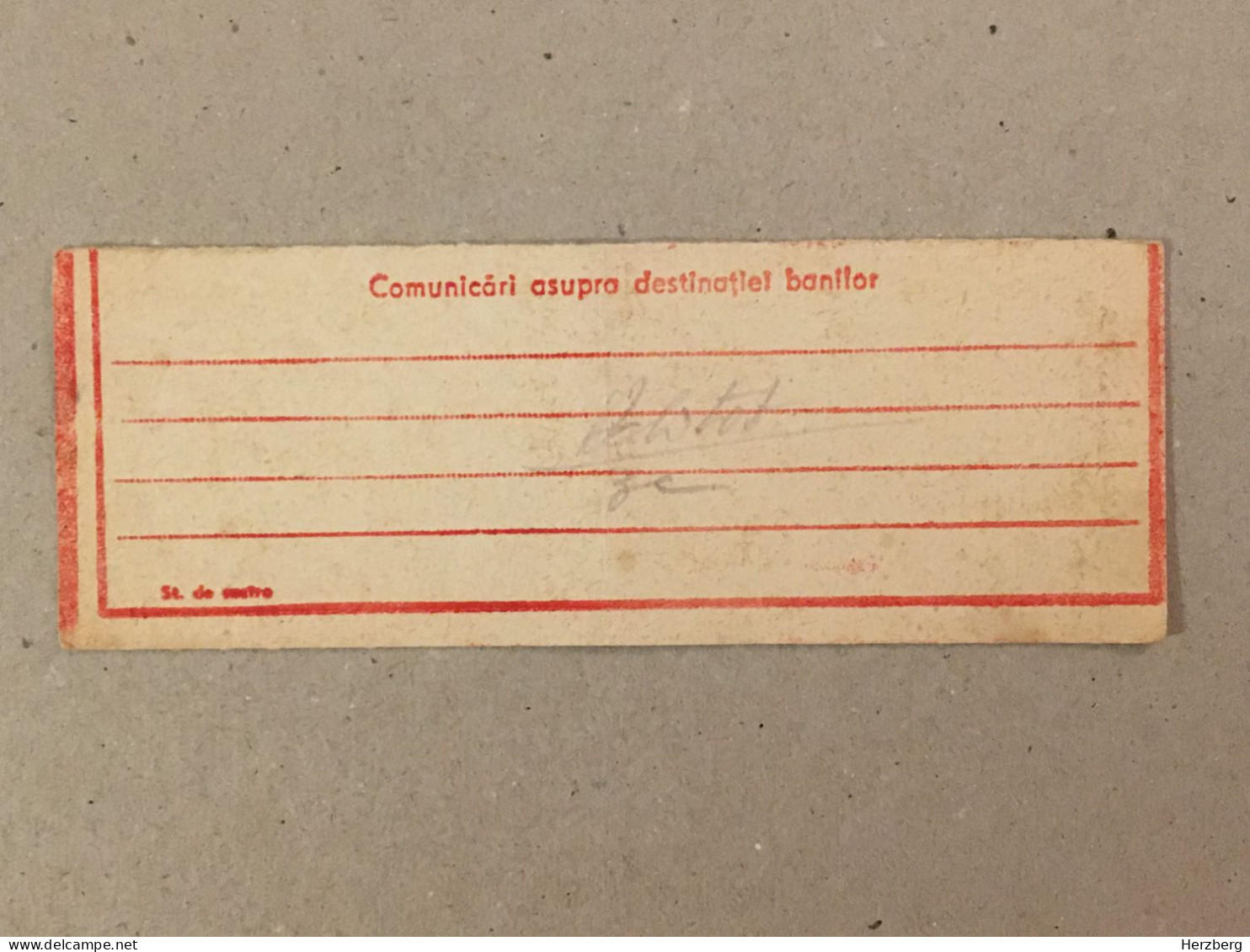 Romania Rumanien Roumanie - Cupon Mandat Postal Coupon Mandate Postauftrag - Suceava 1969 - Brieven En Documenten