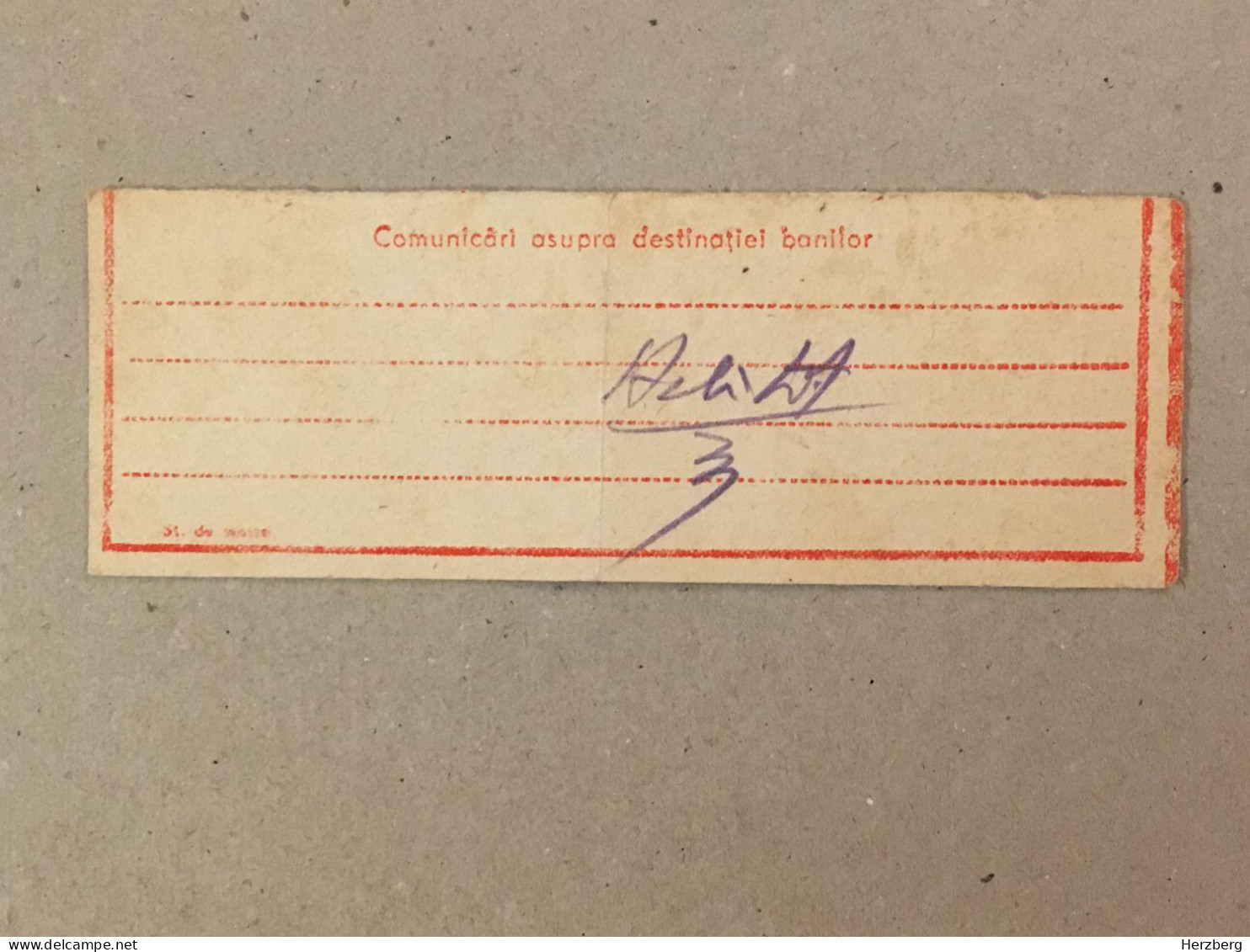 Romania Rumanien Roumanie - Cupon Mandat Postal Coupon Mandate Postauftrag - Suceava 1970 - Briefe U. Dokumente