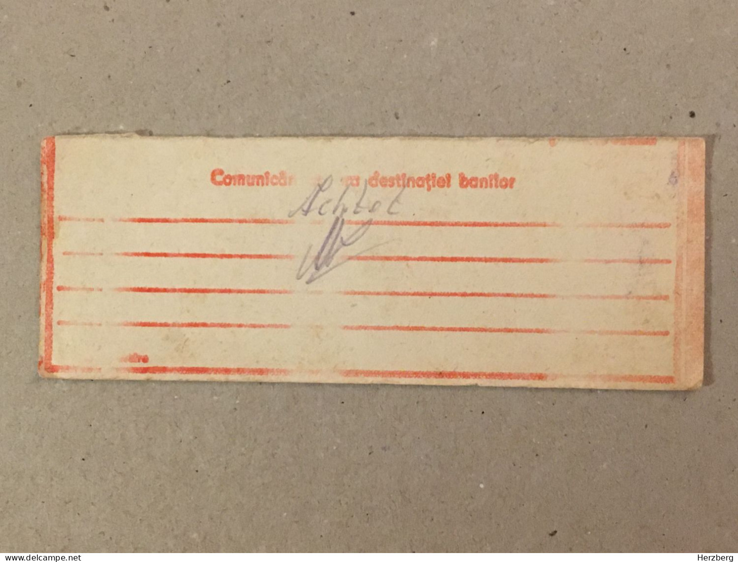 Romania Rumanien Roumanie - Cupon Mandat Postal Coupon Mandate Postauftrag - Suceava 1970 - Briefe U. Dokumente