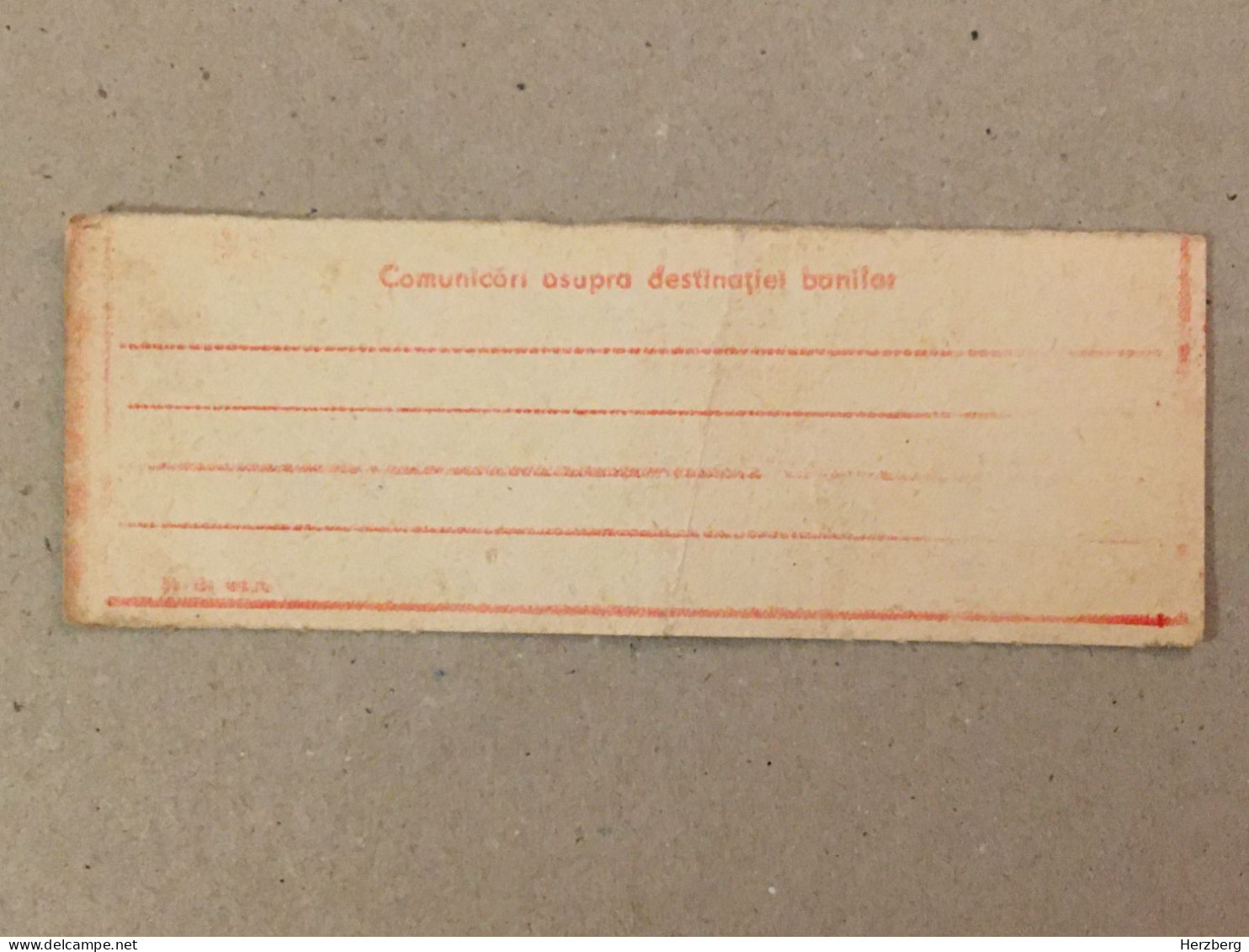 Romania Rumanien Roumanie - Cupon Mandat Postal Coupon Mandate Postauftrag - Suceava 1970 - Cartas & Documentos