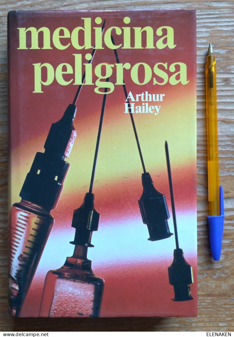 LIBRO MEDICINA PELIGROSA (ARTHUR HALLEY) 400 PAG - Cultural