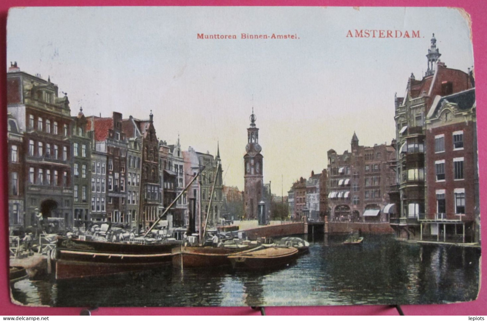 Pays-Bas - Amsterdam - Munttoren Binnen Amstel - 1908 - Amsterdam