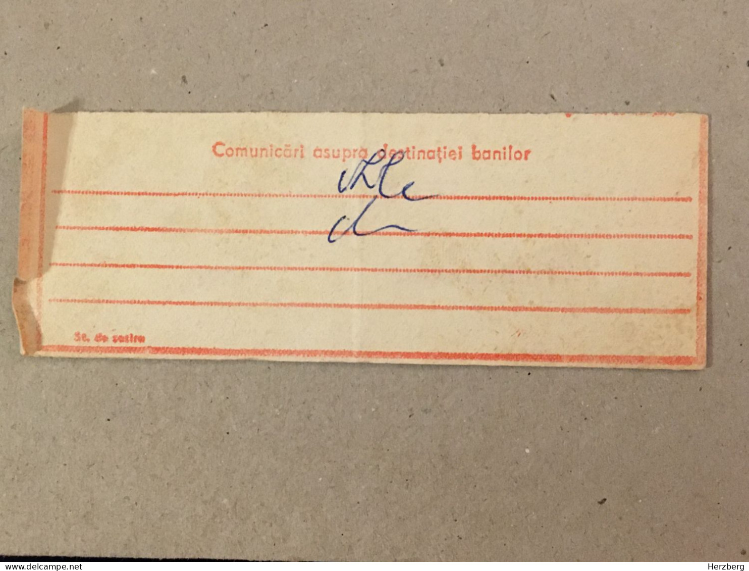 Romania Rumanien Roumanie - Cupon Mandat Postal Coupon Mandate Postauftrag - Suceava 1970 - Briefe U. Dokumente