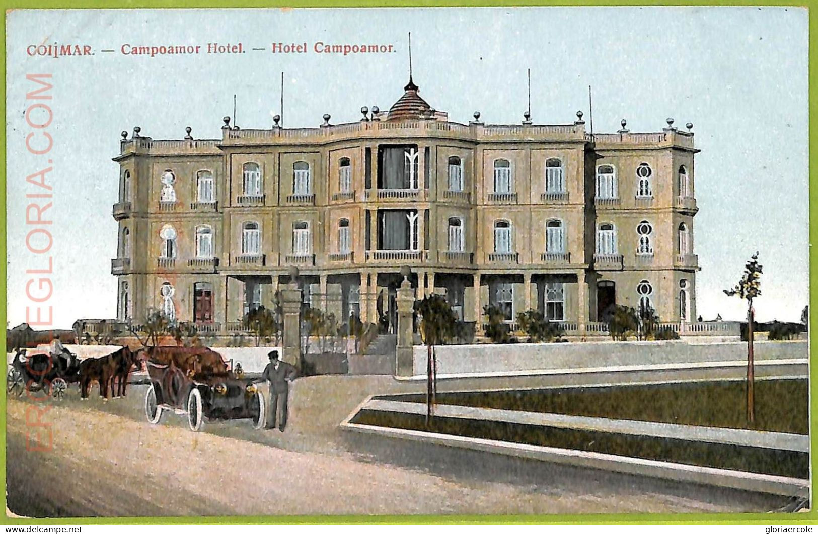 Aa6023 - CUBA - Vintage Postcard - Cojimar - Hotel Campoamor - 1909 - Cuba