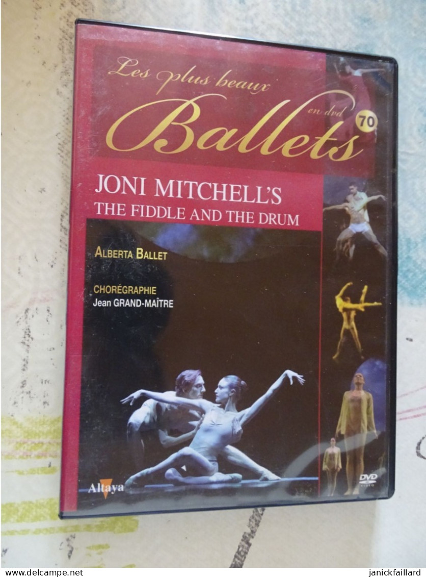 Dvd Les Plus Beaux Ballets   Joni Mitchell's The Fiddle And The Drum - DVD Musicaux