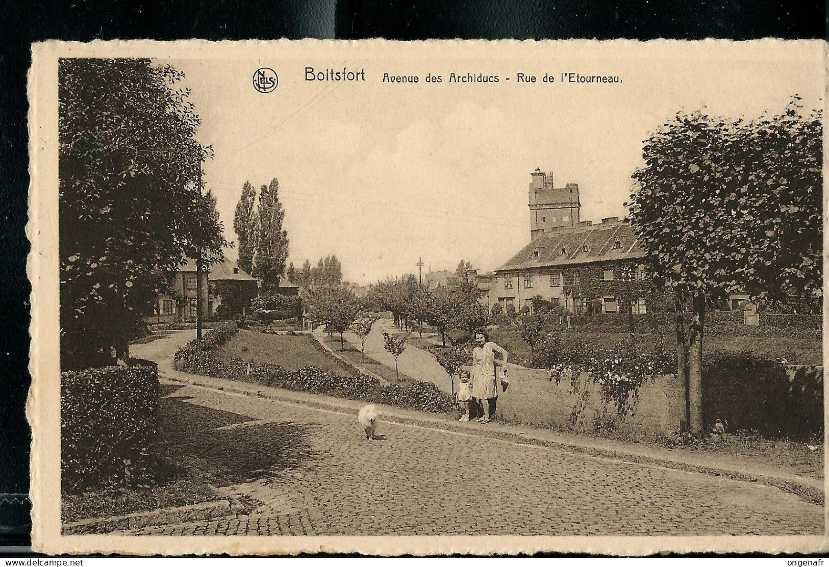 Avenue Des Archiducs - Rue De L'Etourneau  - Obl. 1938 - Watermael-Boitsfort - Watermaal-Bosvoorde