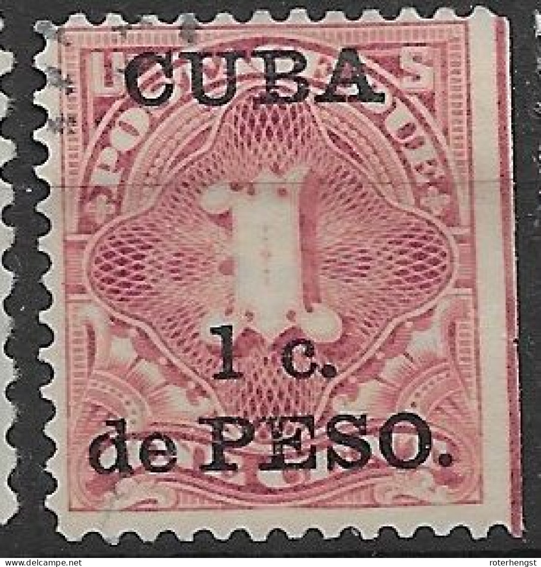 Cuba VFU 5,5 Euros 1900 Postage Due - Portomarken