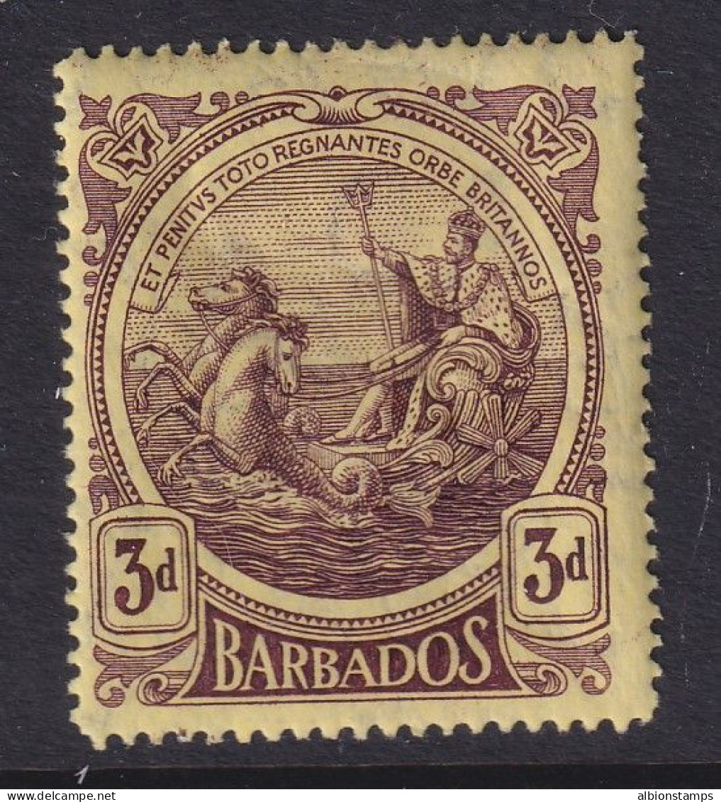 Barbados, Scott 132 (SG 186), MLH - Barbades (...-1966)