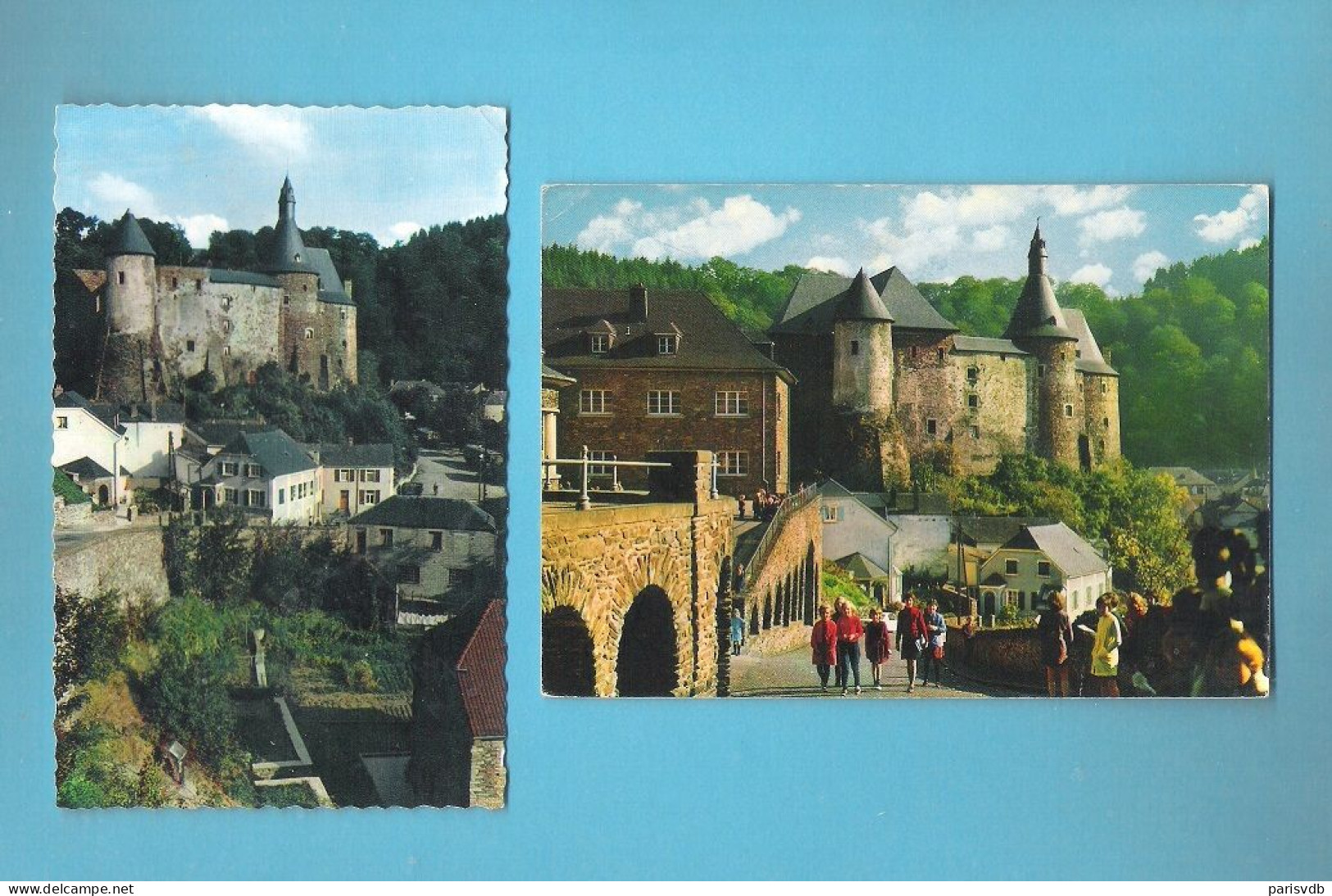 LUXEMBOURG -  CLERVAUX -  LE CHATEAU    (2 CPA)  (L 123) - Clervaux