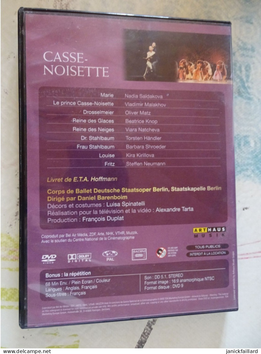 Dvd Les Plus Beaux Ballets  Casse-noisette - DVD Musicaux