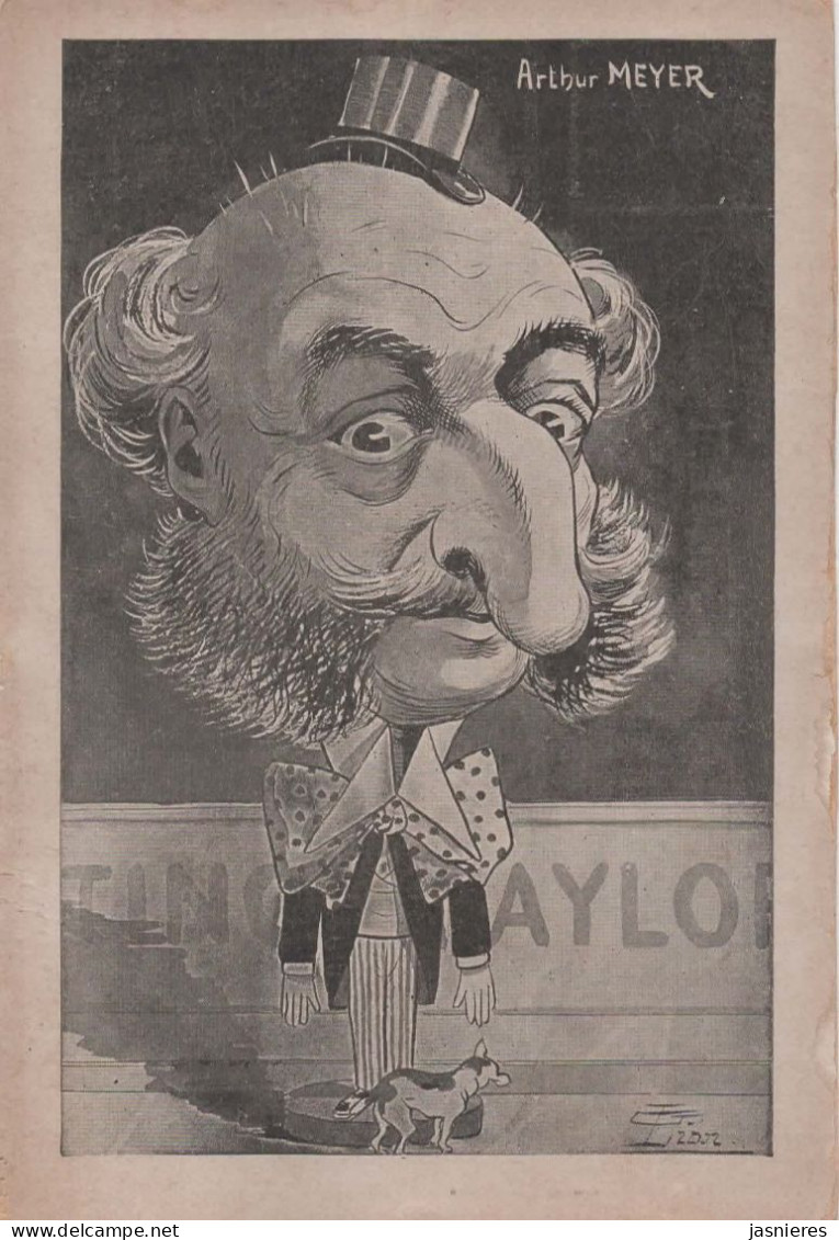 CPA  LION Gustave - Caricature Politique - Arthur Meyer - Lion