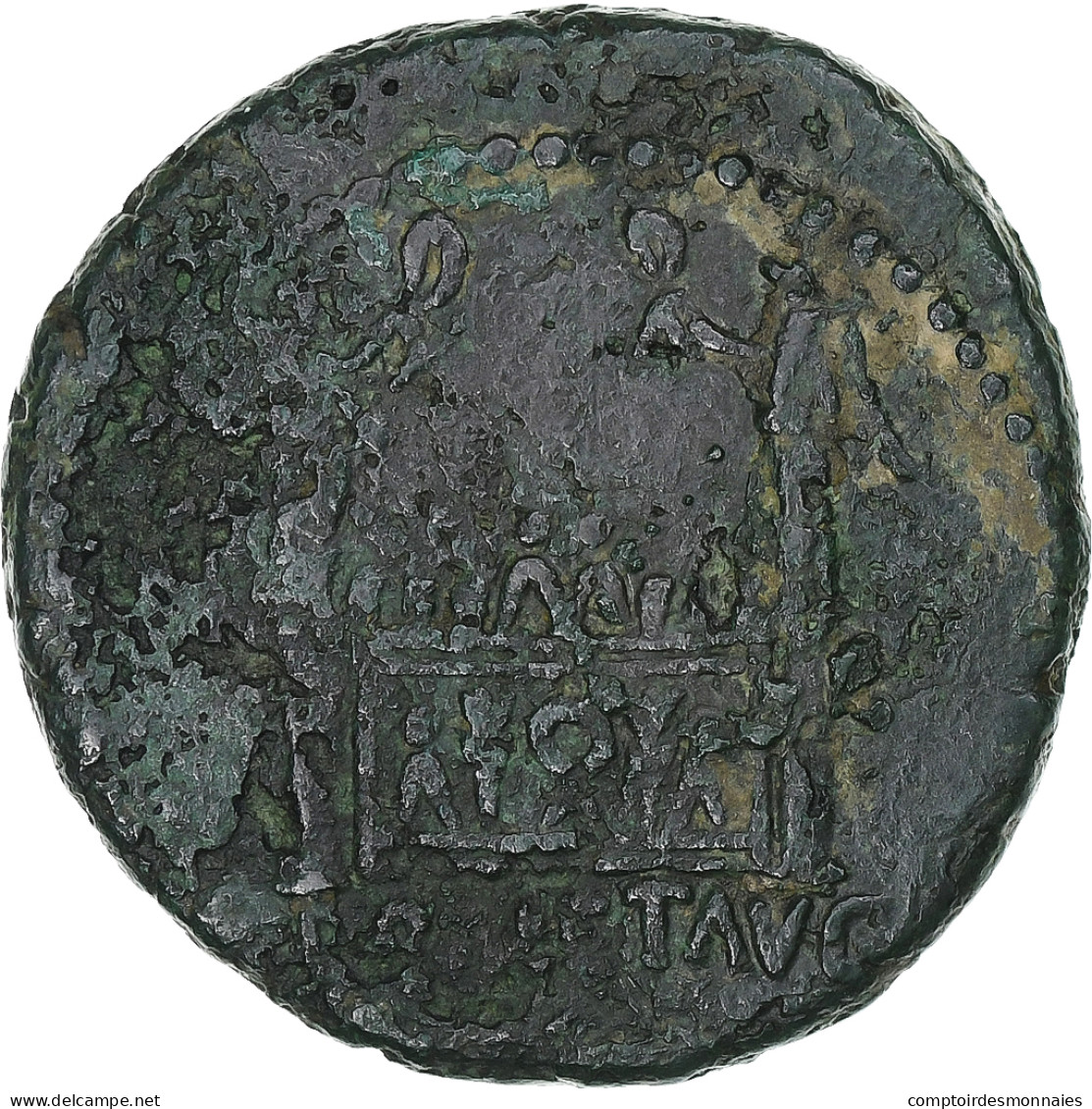 Tibère, As, 12-14, Lugdunum, Bronze, TB, RIC:245 - La Dinastia Giulio-Claudia Dinastia (-27 / 69)