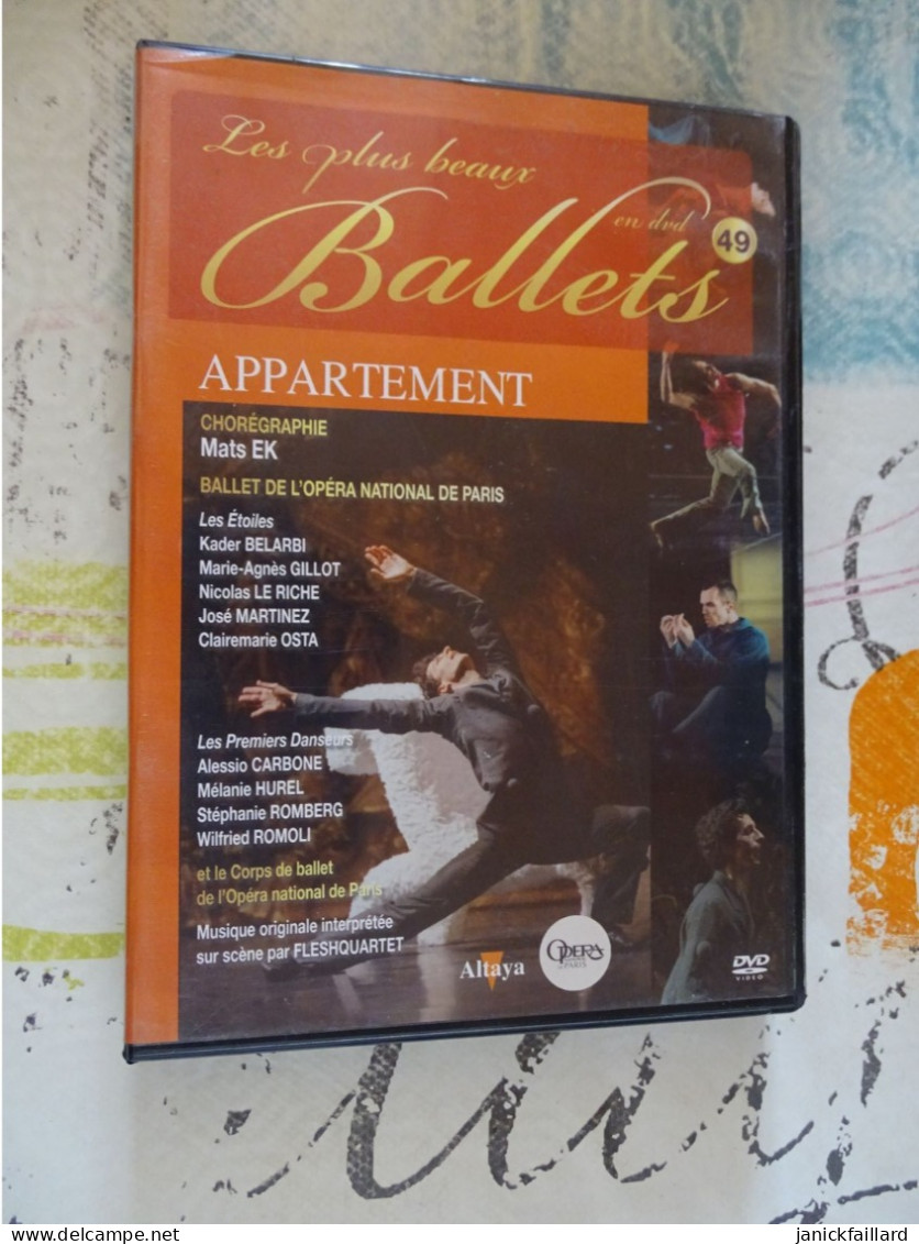 Dvd Les Plus Beaux Ballets  Appartement - DVD Musicaux