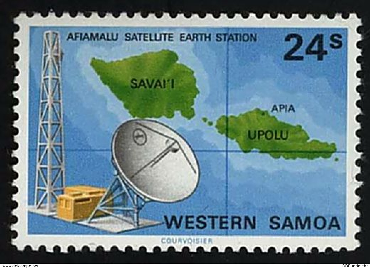 1980 Satellite  Michel WS 437 Stamp Number WS 534 Yvert Et Tellier WS 472 Stanley Gibbons WS 574 Xx MNH - Samoa