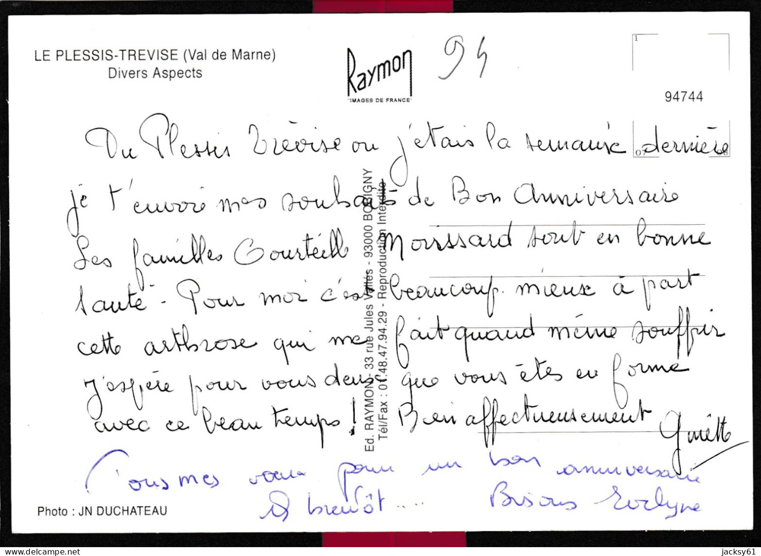 94 - Le Plessis Trévase - Divers Aspects - Le Plessis Trevise