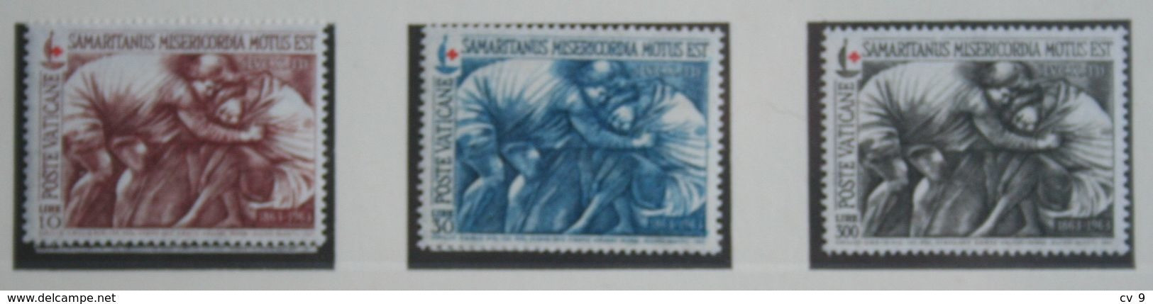 Internationales Rotes Kreuz Red Cross 1964 Mi 458-460 Yv 410-412 POSTFRIS / MNH / ** VATICANO VATICAN VATICAAN - Neufs