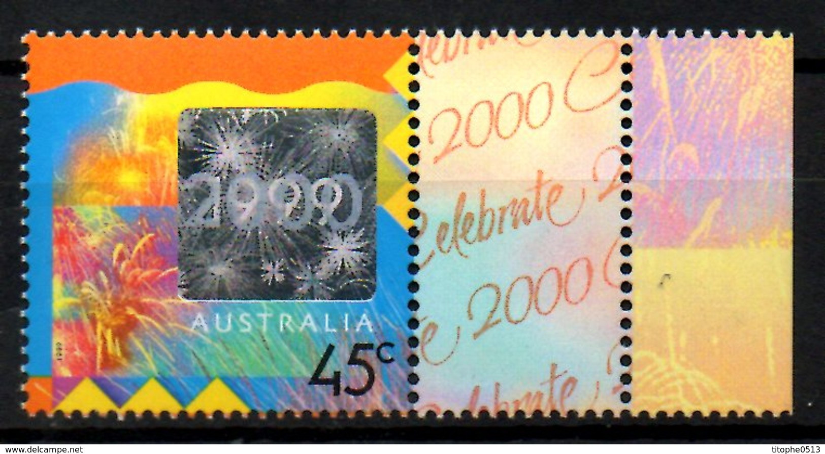 AUSTRALIE. N°1784 De 1999. Millénium. - Hologrammes