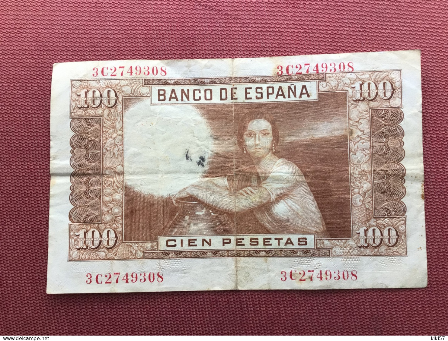 ESPAGNE Billet De 100 Pesetas 1953 - [ 4] 1975-… : Juan Carlos I