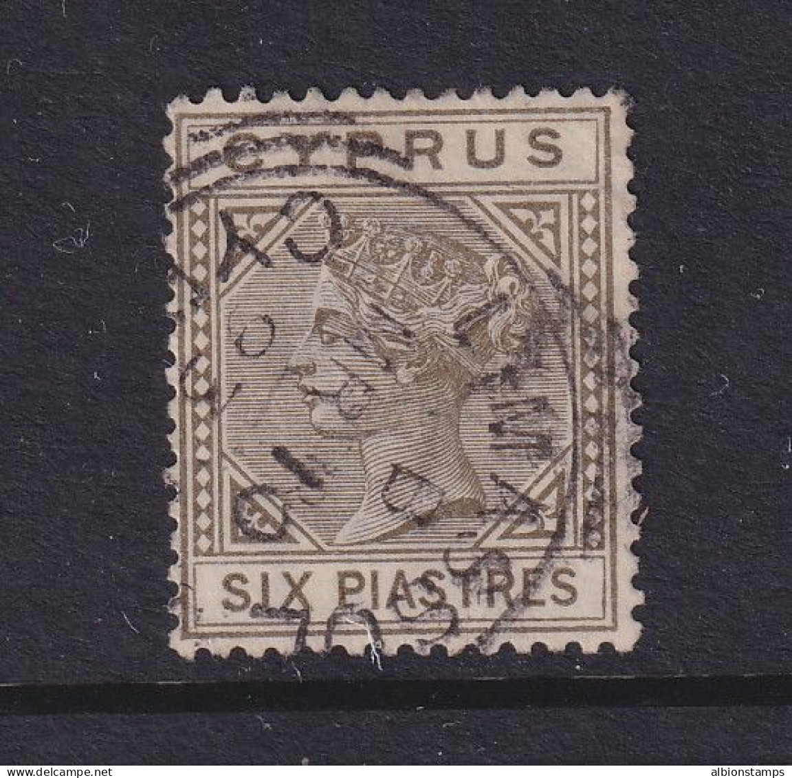 Cyprus, Scott 24 (SG 21), Used - Cyprus (...-1960)