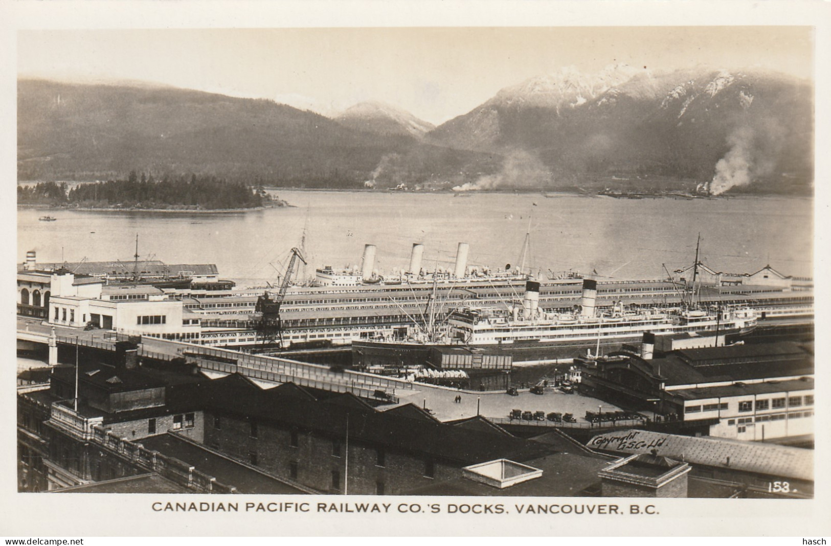 4920 227 Vancouver, Canadian Pacific Railway Co.'s Docks.  - Vancouver