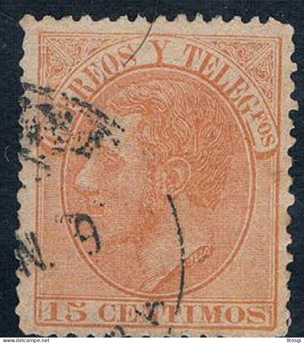 ESPAÑA 1873/1899 LOTE SELLOS ALFONSO XII Y PELÓN USADOS MENOS 3 MNG - Usati