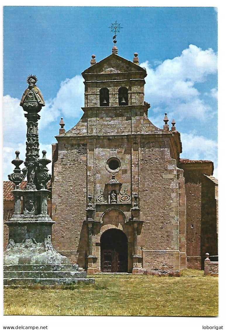 ERMITA DE NUESTRA SEÑORA DEL MIRÓN Y MONUMENTO A SAN SATURIO / ERMITAGE OF MIRON.-  SORIA.- ( ESPAÑA). - Soria