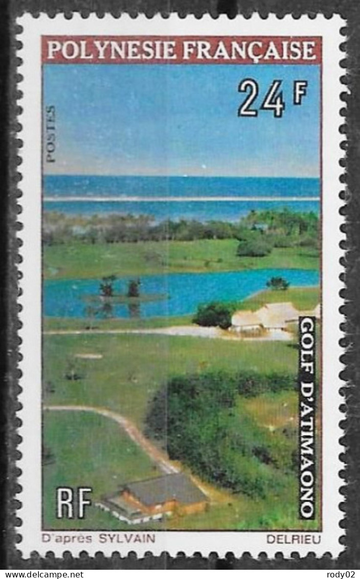 POLYNESIE FRANCAISE - GOLF D'ATIMAONO - N° 95 - NEUF** MNH - Ungebraucht