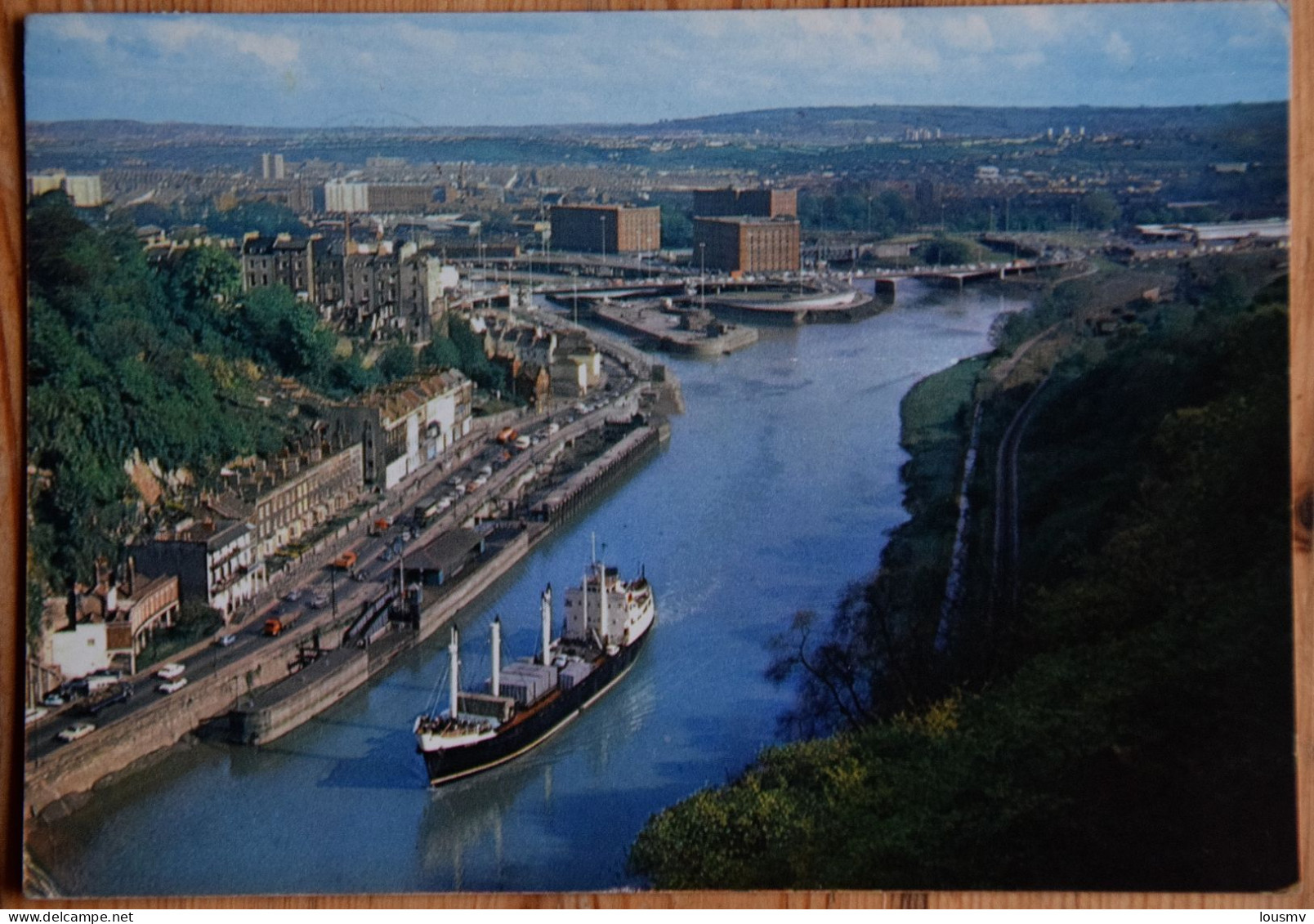 River Avon From Clifton Suspension Bridge - Wonderful Panorama Of The City Of Bristol - Bateau - Paquebot - (n°28647) - Bristol