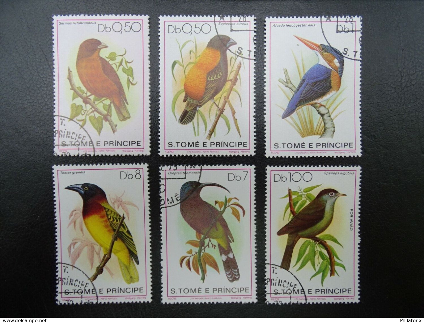 Sao Tome Und Principe Mi 604-609 , Vögel , Gestempelt - Sao Tome Et Principe