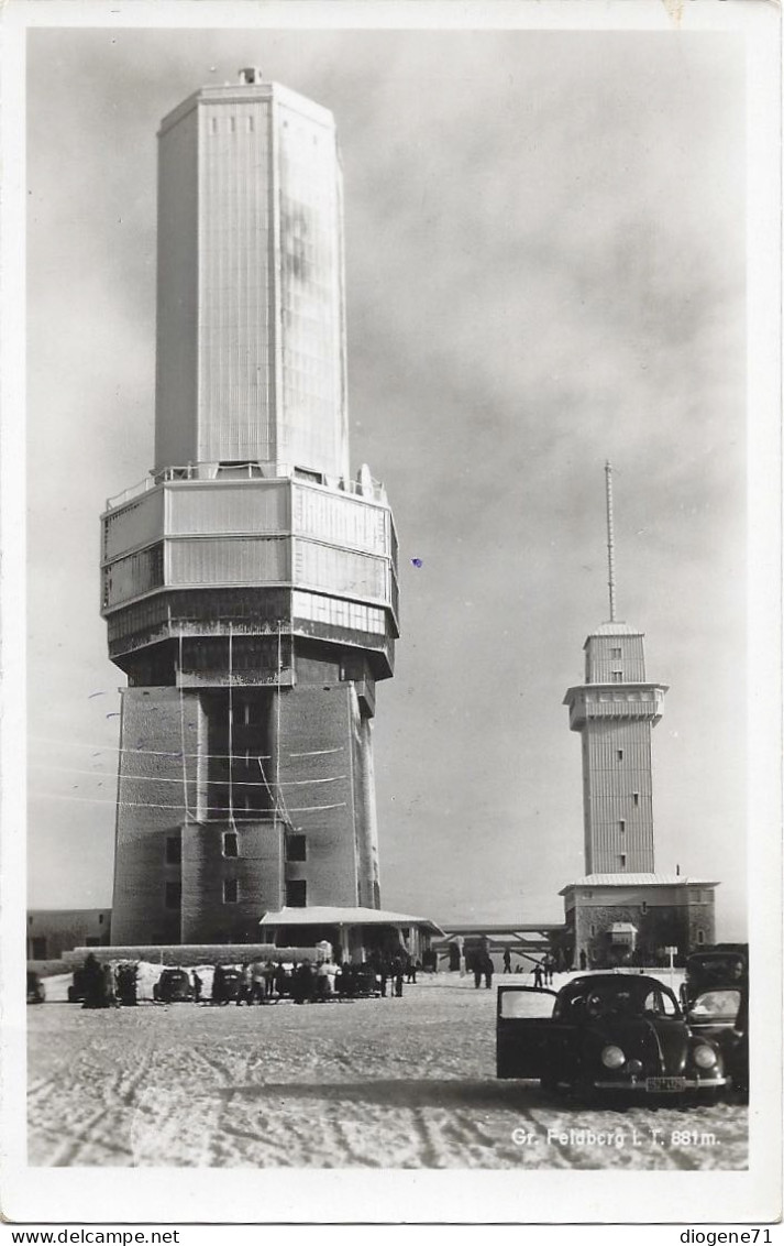 Gr. Feldberg VW Belebt Mit Stempel - Taunus