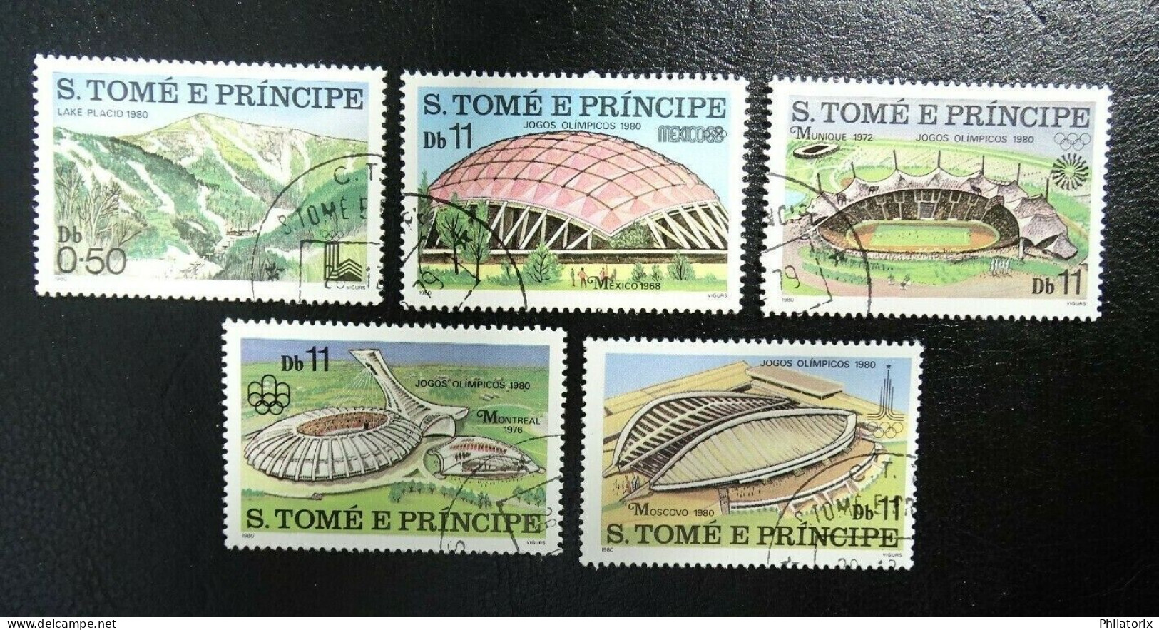 Sao Tome Und Principe Mi 632-636 , Sport , Gestempelt - Sao Tome Et Principe